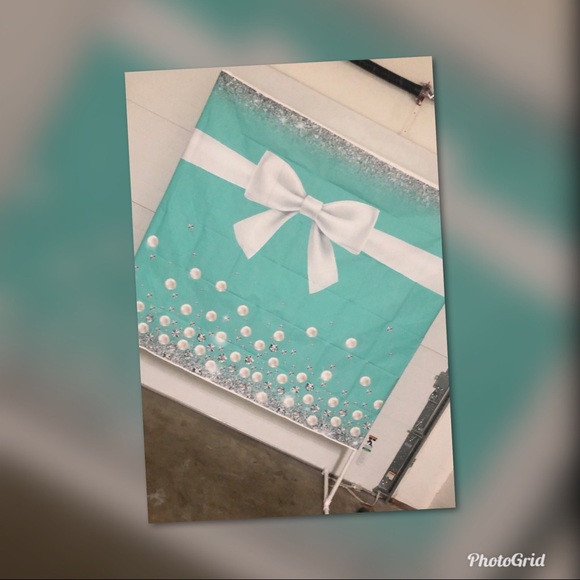 Party Supplies Tiffany Co Backdrop Poshmark